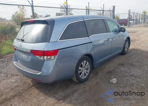 2014 Honda Odyssey Ex-L z USA, uszkodzony, nr VIN 5FNRL5H60EB106445